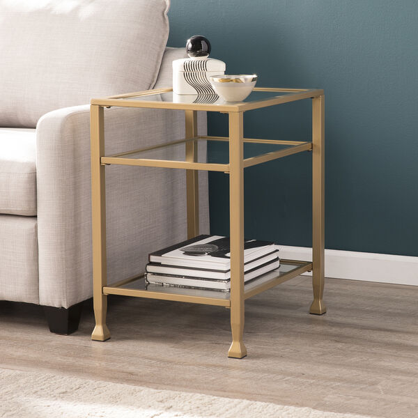 Jaymes Soft Gold End Table, image 1