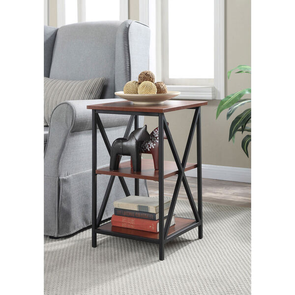 Tucson Cherry 3 Tier End Table, image 3