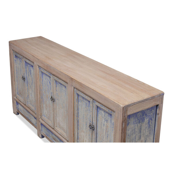Blue Six-Door Cabinet, image 5