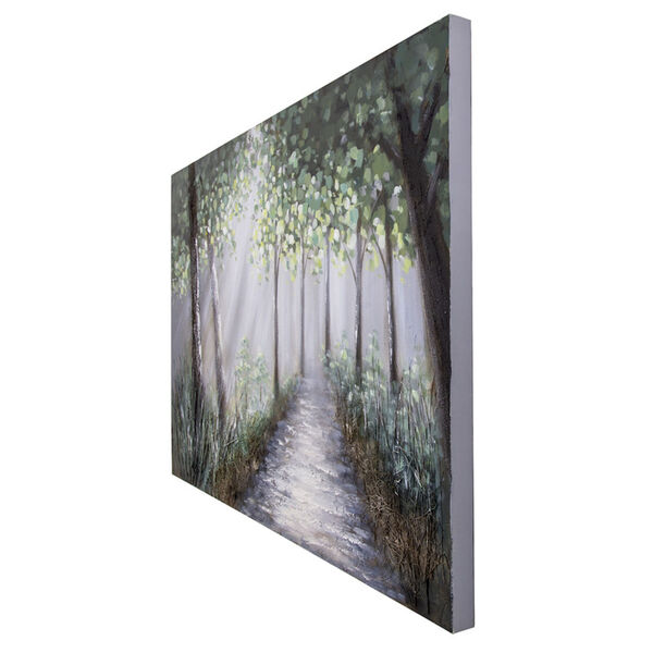 Lighted Path I Multicolor Hand Painted Wall Art with 3D Accent, image 3