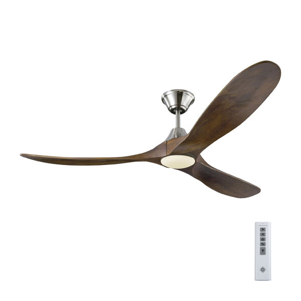 Maverick Brushed Steel 60-Inch LED Ceiling Fan, image 2