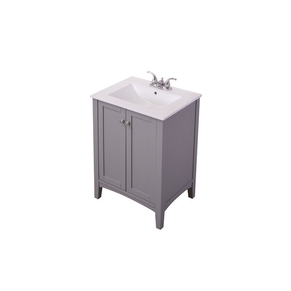 Mod Grey Vanity Washstand, image 4