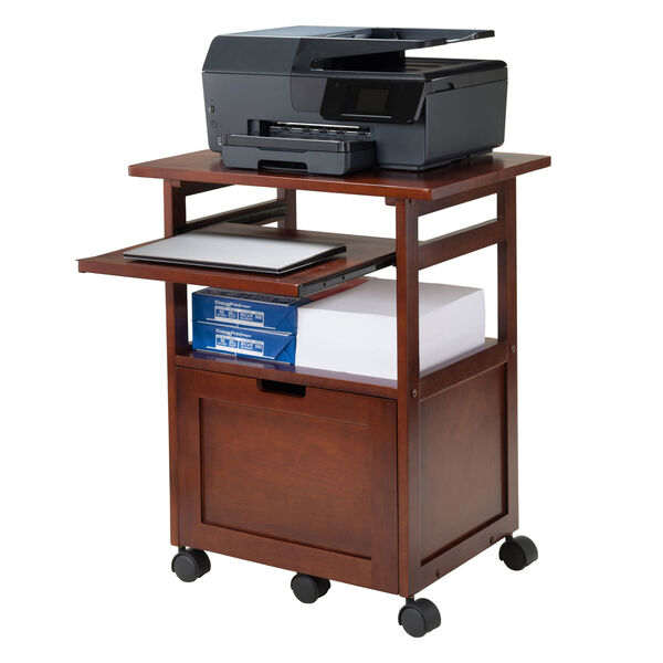 Piper Work Cart / Printer Stand with Key Board, image 6