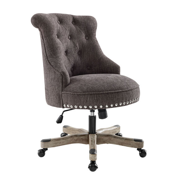 Parker Charcoal Gray Office Chair, image 1