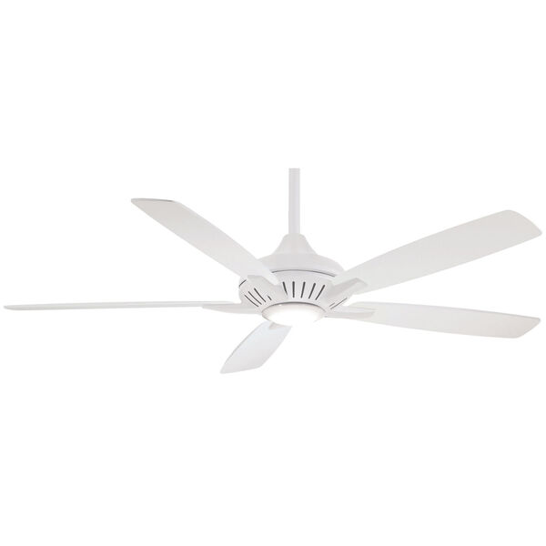 Dyno XL White 60-Inch Smart Ceiling Fan, image 1