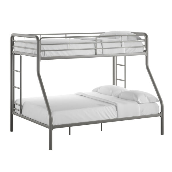 Brandy Gray Twin Over Full Bunk Bed, image 1