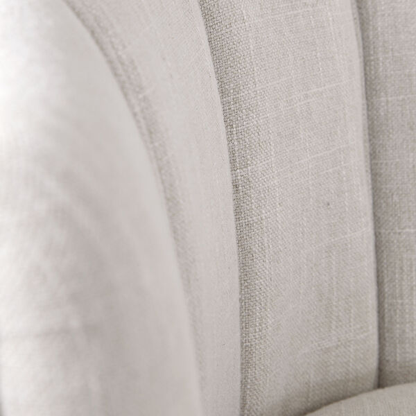 Janie Polished Nickel Accent Chair, image 3