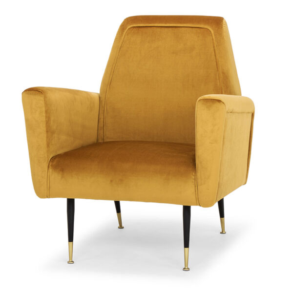 Victor Mustard Occasional Chair, image 1
