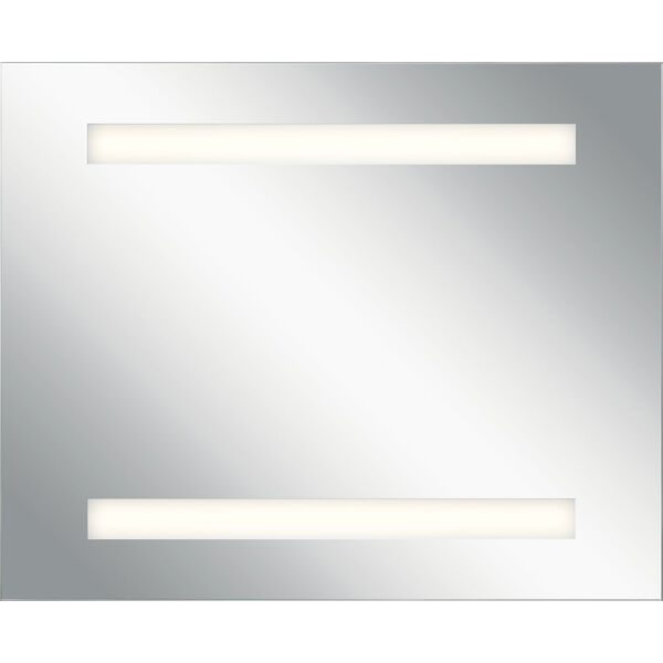 Frosted 26-Inch LED Lighted Mirror, image 1