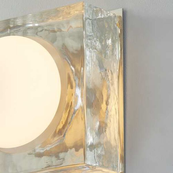 Mackay Polished Nickel One-Light Square Wall Sconce, image 4