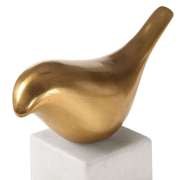 Songbirds Brass Sculpture, image 4