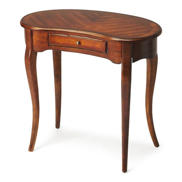 Evelyn Antique Cherry Writing Desk, image 1