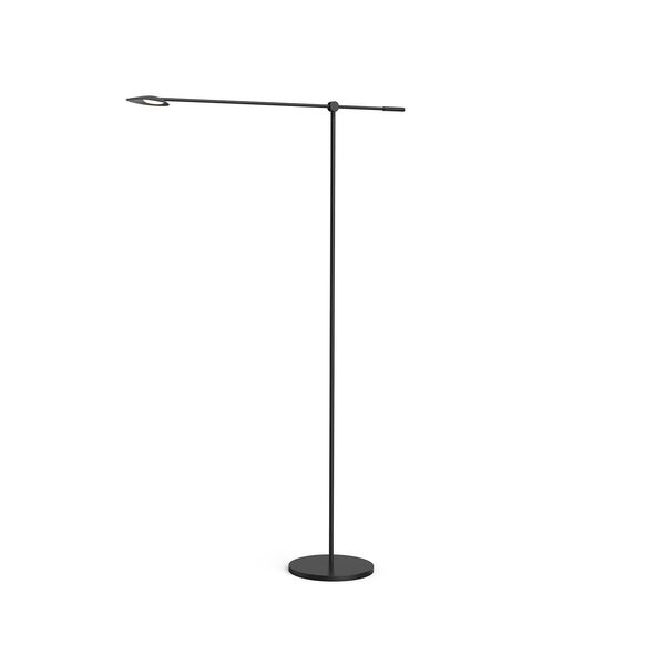 Rotaire Black LED Floor Lamp, image 1