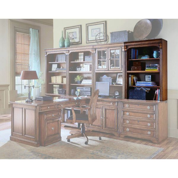 Brookhaven 32-Inch Open Hutch, image 1