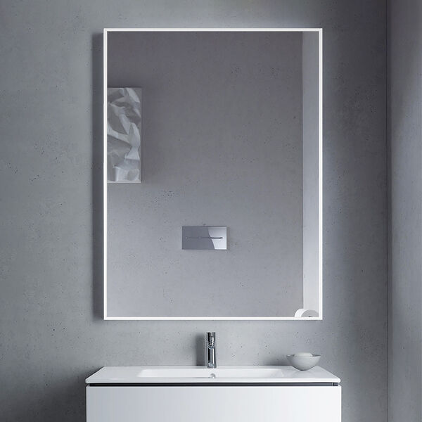 Venta White 24 x 32-Inch Framed Wall Mirror, image 1