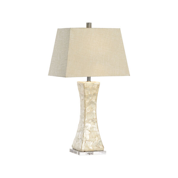 Bruce Cream One-Light Table Lamp, image 1