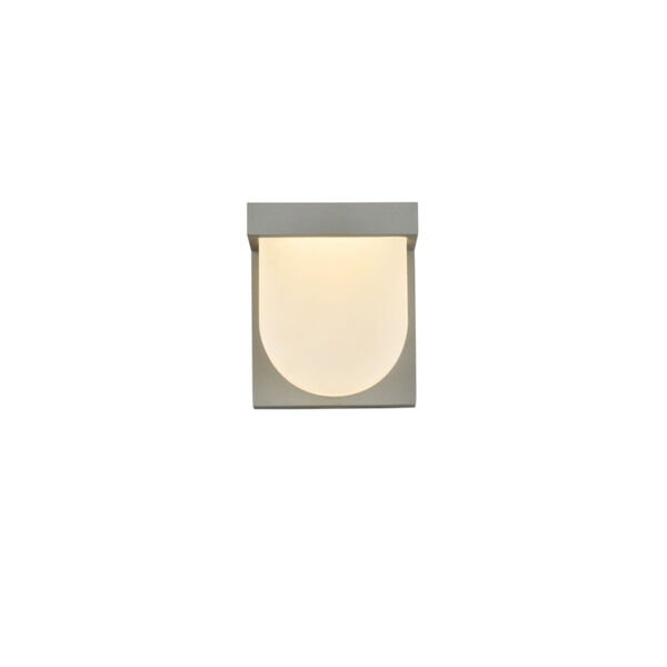 Raine Silver Six-Light LED Outdoor Wall Sconce, image 1