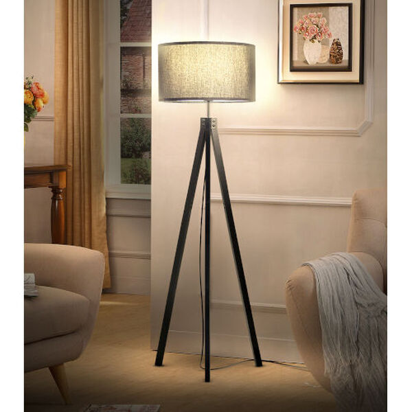 Eden Black LED Floor Lamp, image 5