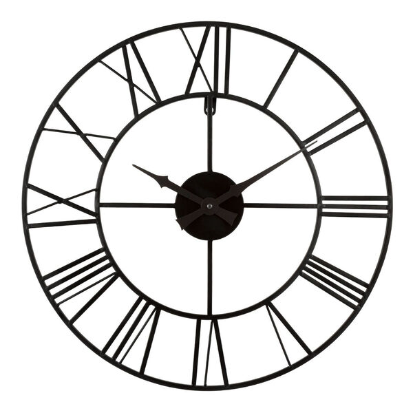 Natural Iron Skeleton Analog Wall Clock, image 1