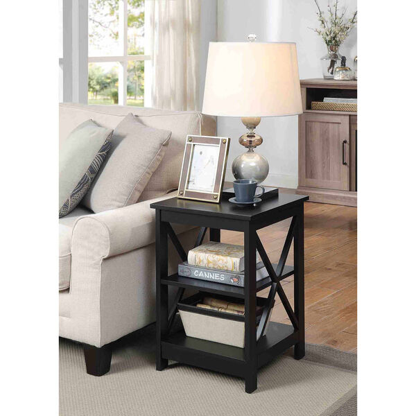 Oxford Black End Table, image 4
