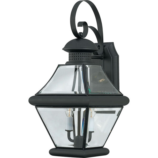 Rutledge Mystic Black Two-Light Outdoor Wall Light, image 1