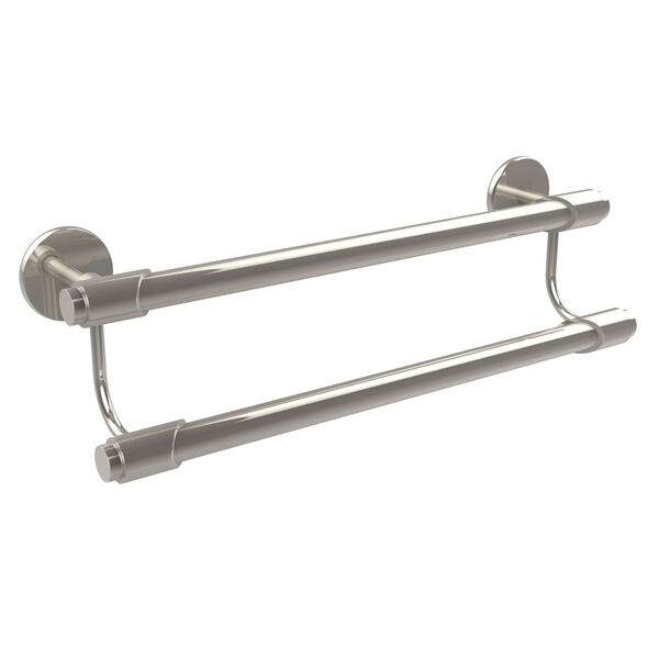 Tribecca Collection 18 Inch Double Towel Bar, Polished Nickel, image 1