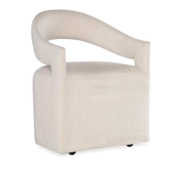 Modern Mood Beige Upholstered Arm Chair, image 1