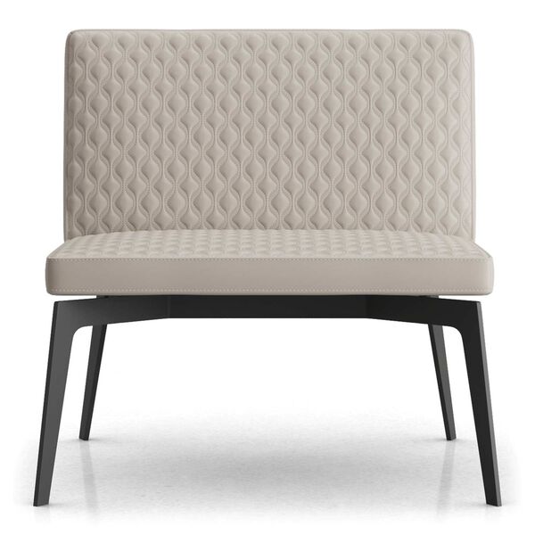 Caen Opala Leather Accent Chair, image 1