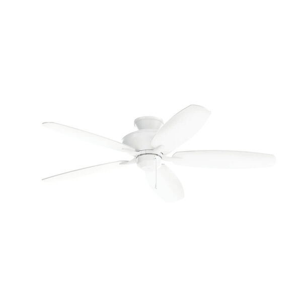 Renew ES Matte White 52-Inch Ceiling Fan, image 1