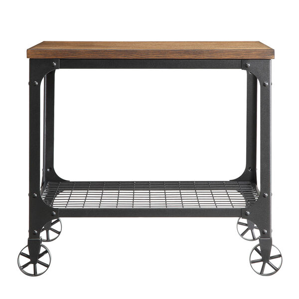 Cooper Rustic Industrial Accent Table, image 3