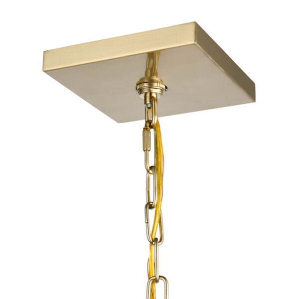 Kenwood Modern Gold Four-Light Pendant, image 3