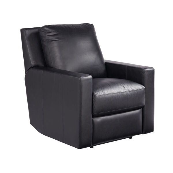 Carter Black Moore Giles Leather Motion Chair, image 6
