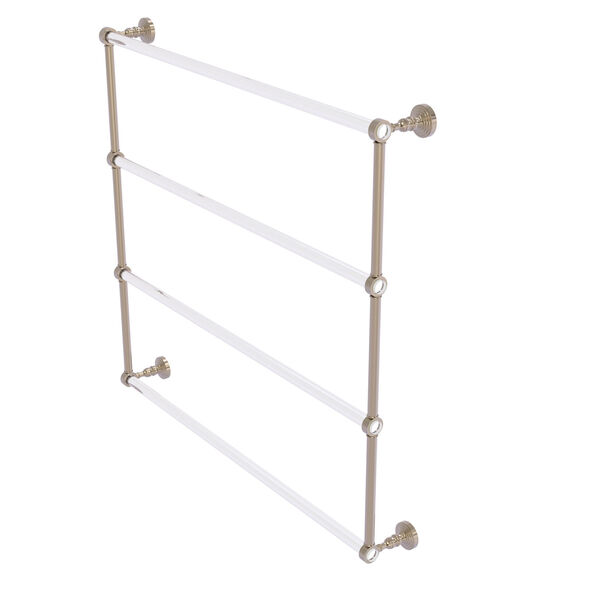 Pacific Grove Antique Pewter 4 Tier 36-Inch Ladder Towel Bar, image 1