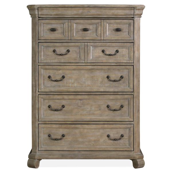 Tinley Park Dove Tail Grey Drawer Chest, image 1