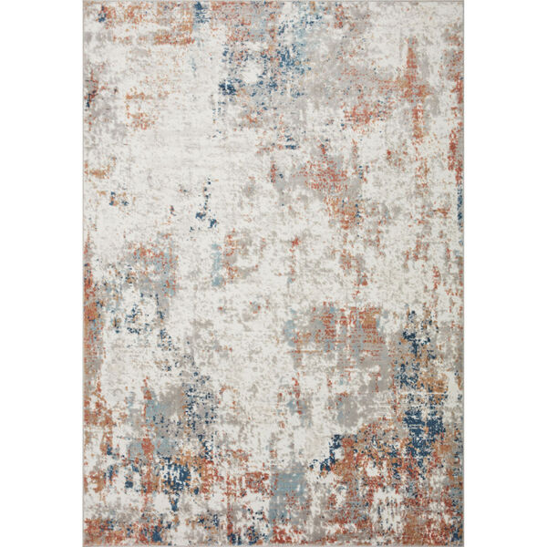 Bianca Ivory, Spice and Blue 11 Ft. 6 In. x 15 Ft. Area Rug, image 1