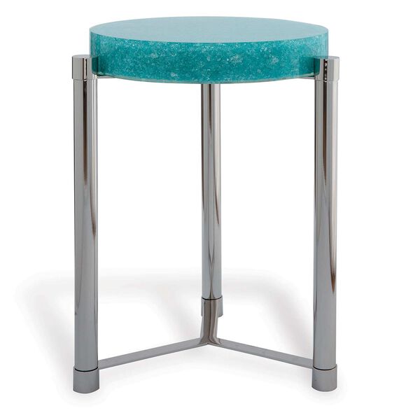 Stoneridge Turquoise Nickel Table, image 1