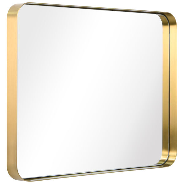 Gold 22 x 30-Inch Rectangle Wall Mirror, image 4