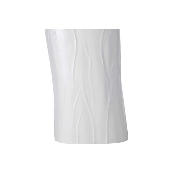 Paseo White and Smoked Truffle Outdoor Accent Table, image 6