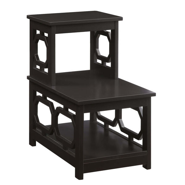 Omega Espresso Chairside End Table, image 1