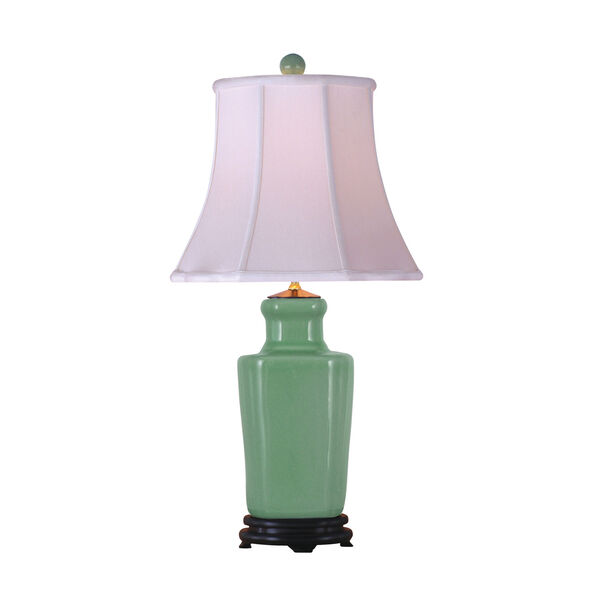 Celadon Vase Table Lamp, image 1