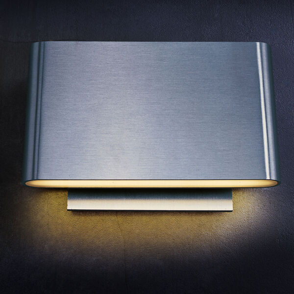 Alumilux Satin Aluminum LED Six Light Wall Sconce, image 3