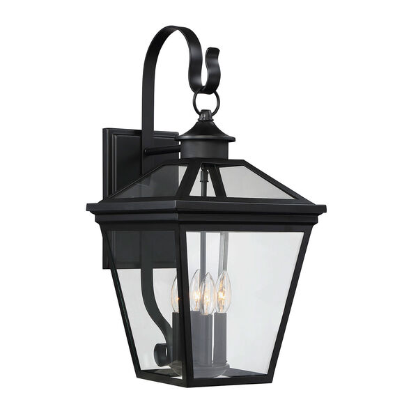 Kenwood Black Four-Light Outdoor Wall Sconce, image 2
