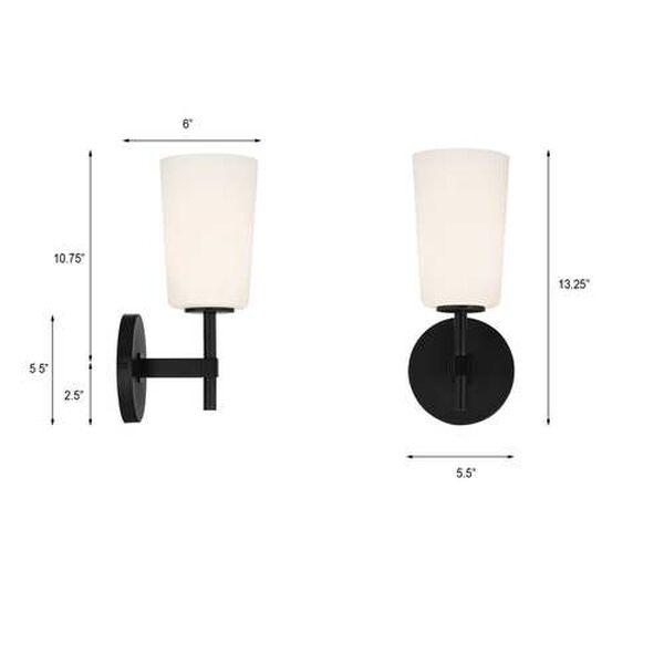 Colton Black One-Light Wall Sconce, image 5