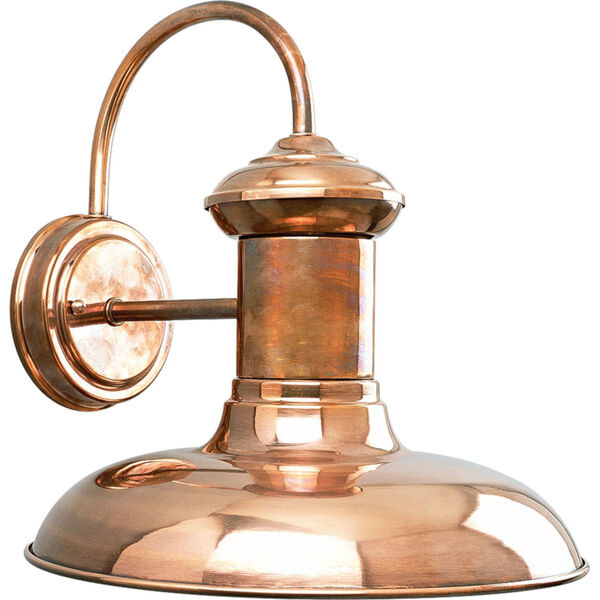 P5723-14:  Brookside Copper One-Light Outdoor Wall Lantern, image 1