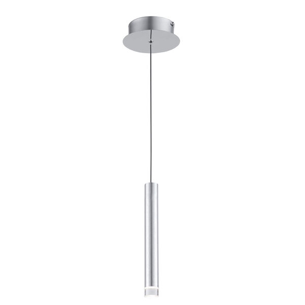 Galiano Satin Aluminum LED Mini Pendant, image 1