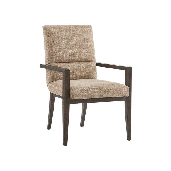 Park City Brown and Taupe Glenwild Upholstered Arm Chair, image 1