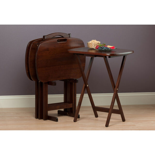 Lucca 5-Piece Snack Table Set, image 4