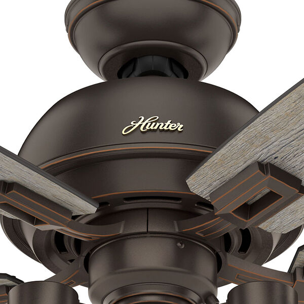 Donegan Barnwood and Dark Walnut 44-Inch Three-Light LED Adjustable Ceiling Fan, image 5
