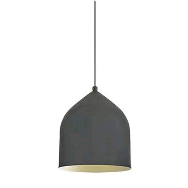 Helena Graphite with Gold Seven-Inch One-Light LED Mini-Pendant, image 1