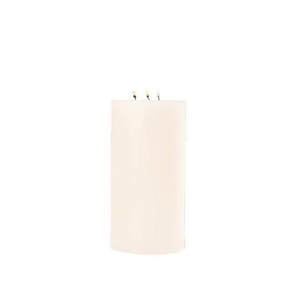 3-Wick Unscented Pillar Candle - 6 x 12, image 2
